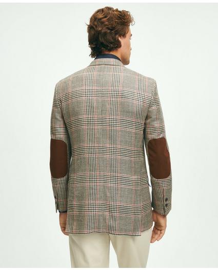 Regent Regular-Fit Wool-Silk-Linen Hopsack Sport Coat, Multi-Check