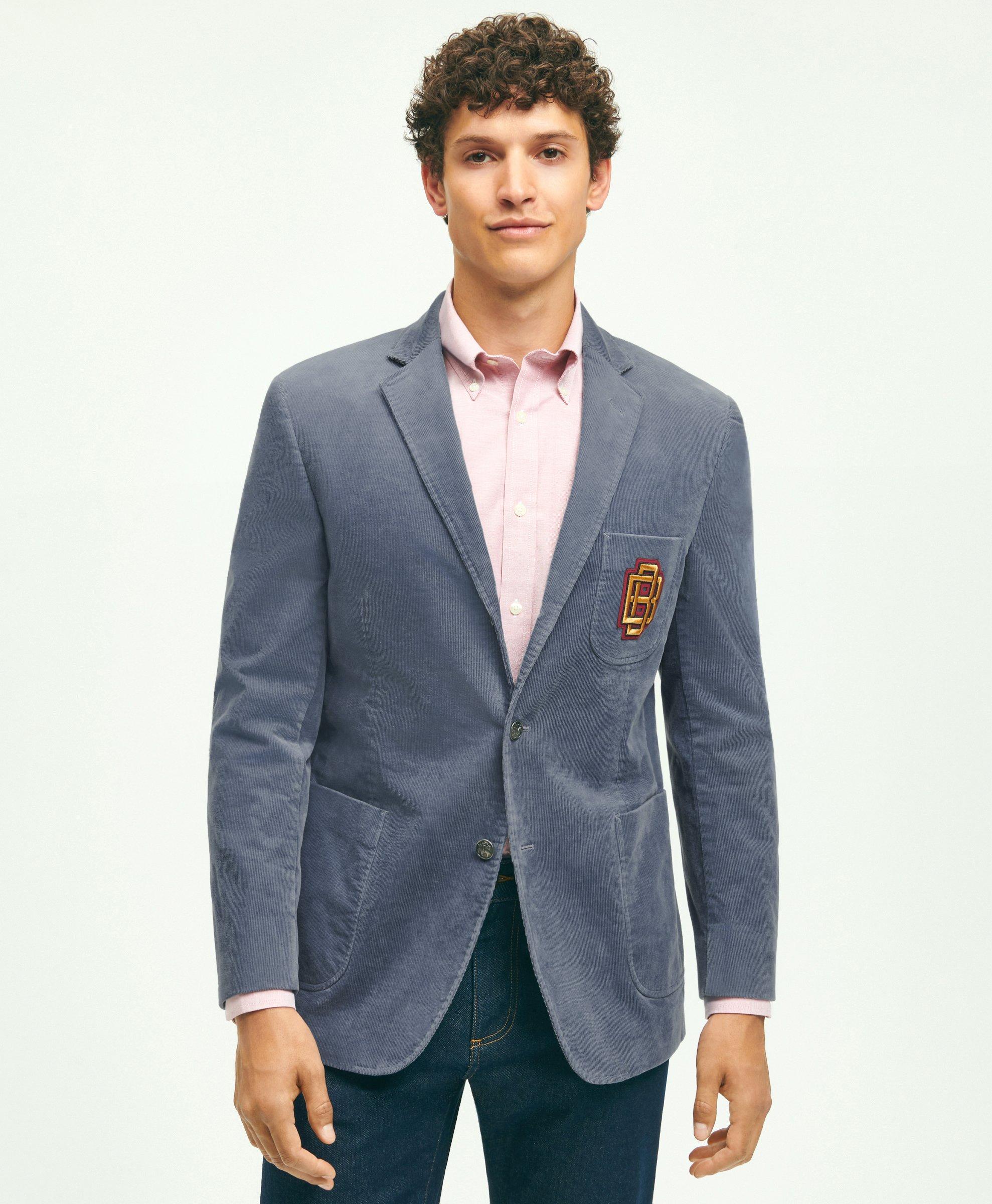 Classic Fit Stretch Cotton Wide-Wale Corduroy Sport Coat