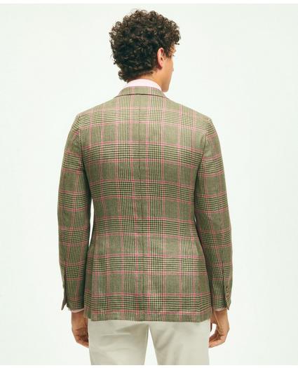 Classic Fit Wool-Linen Overcheck 1818 Sport Coat