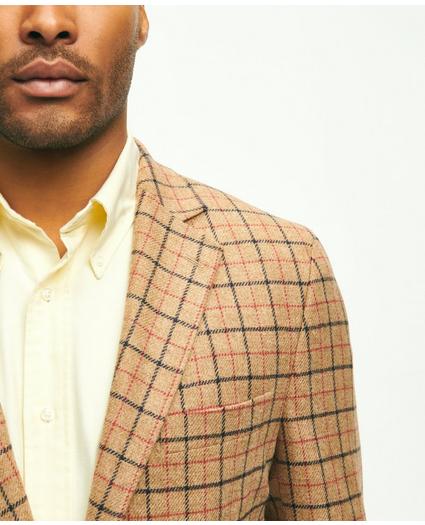 Classic Fit Lambswool Twill Checked 1818 Sport Coat