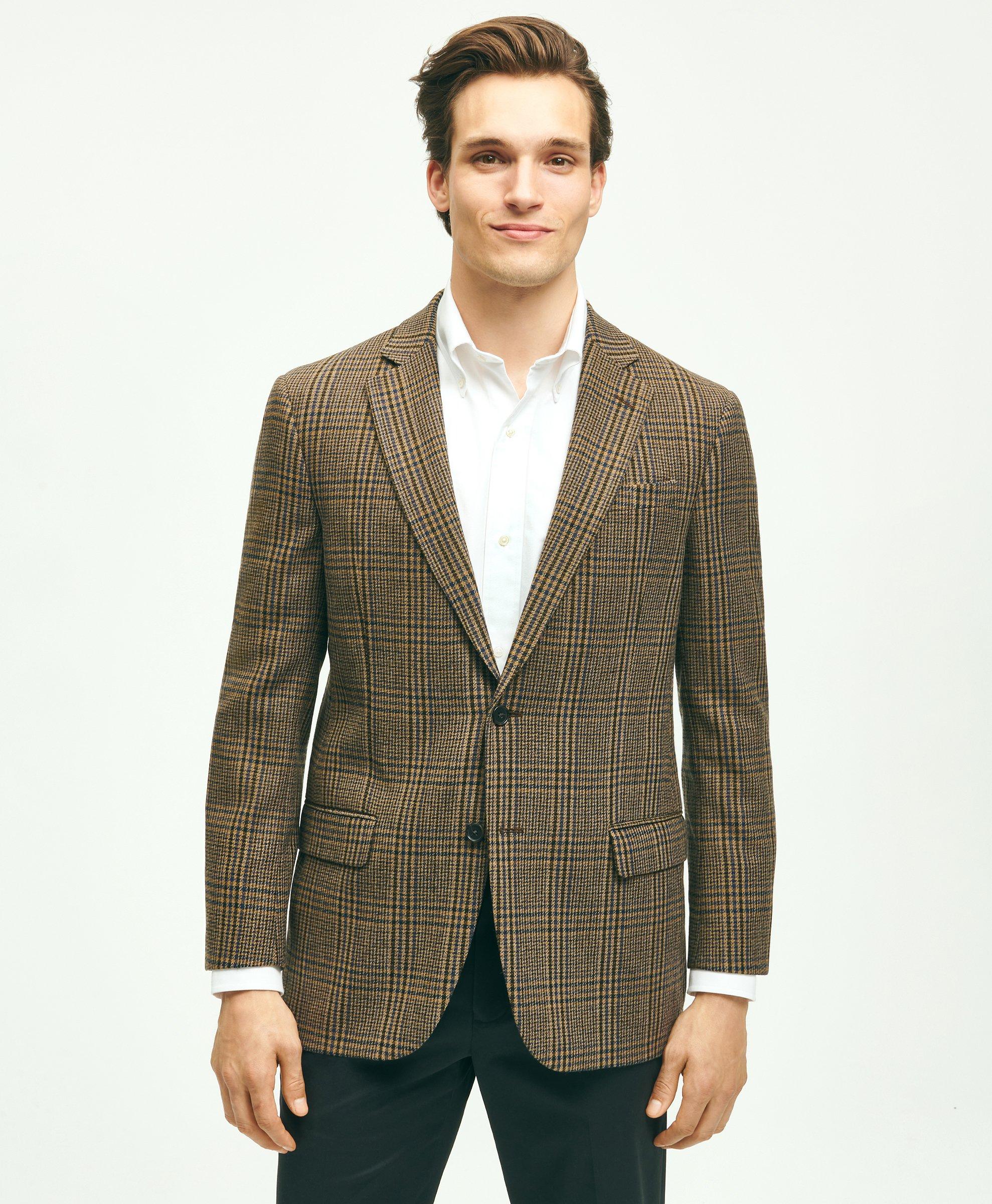 Men's Modern-Fit Glen Plaid Sport Coat