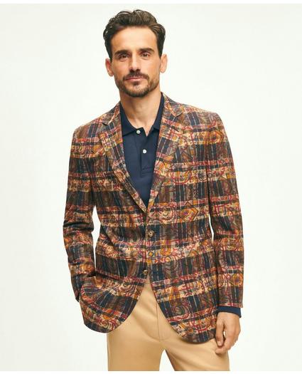 The Sack Sport Coat in Cotton Madras, Traditional Fit