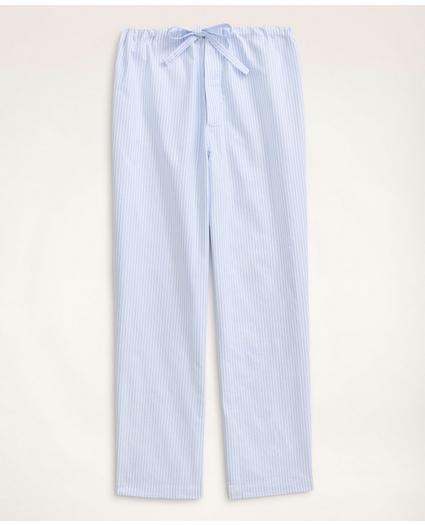 Cotton Oxford Stripe Pajamas