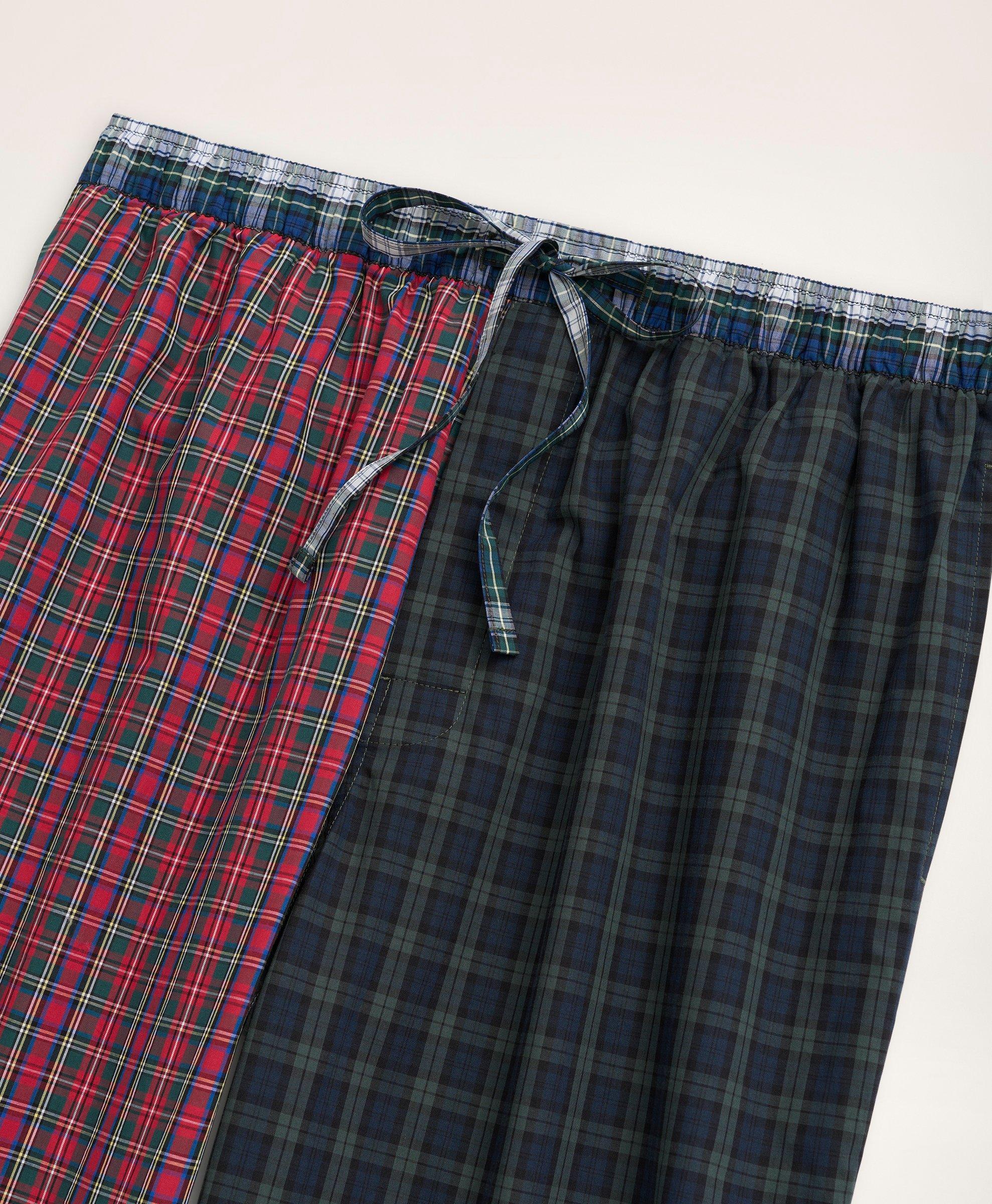  BAIKUTOUAN Red Black Buffalo Scottish Tartan Plaid Checkered  Wide Leg Pants Printed for Women Drawstring : Clothing, Shoes & Jewelry