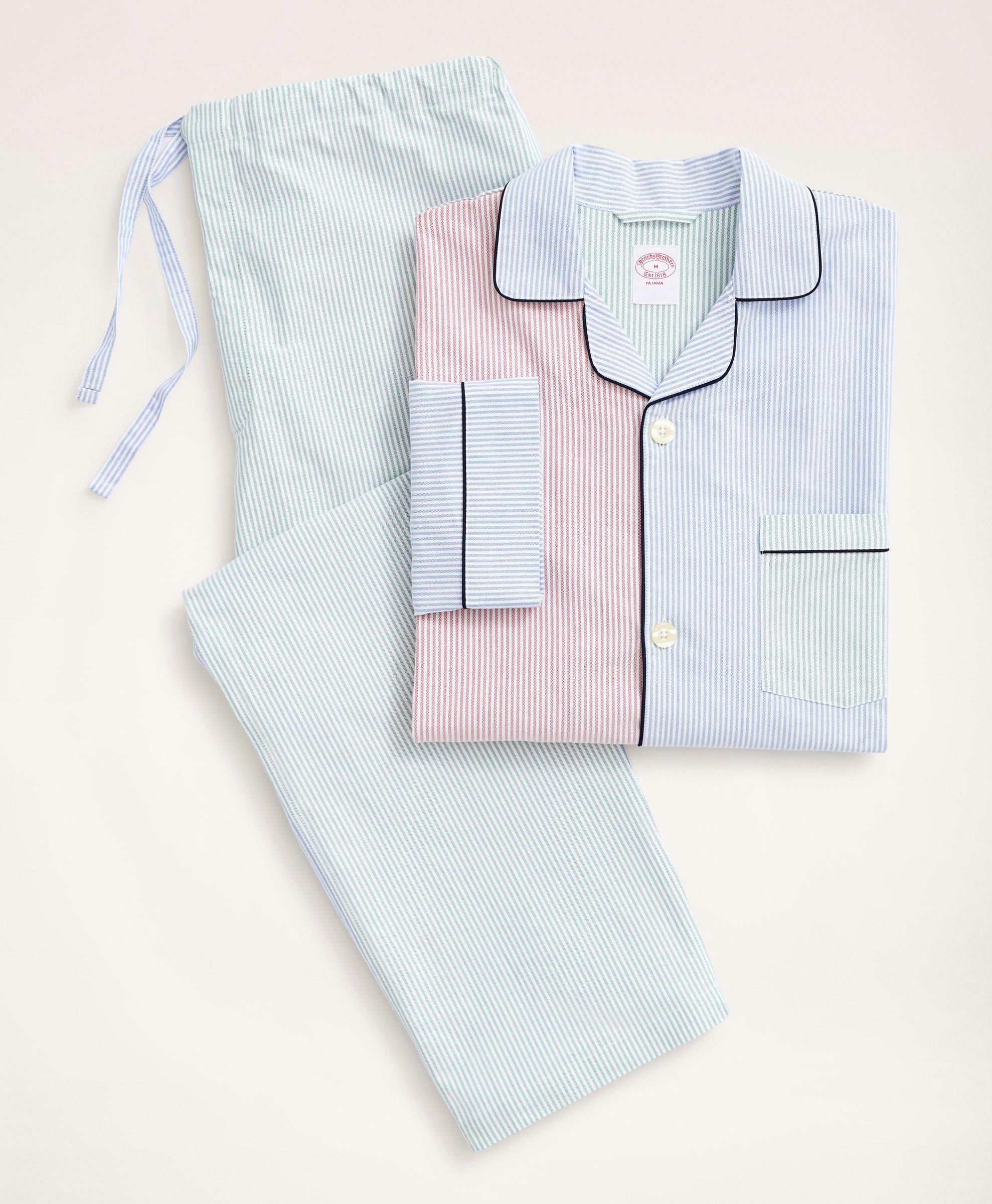 Brushed Cotton Stripe Pyjama Set