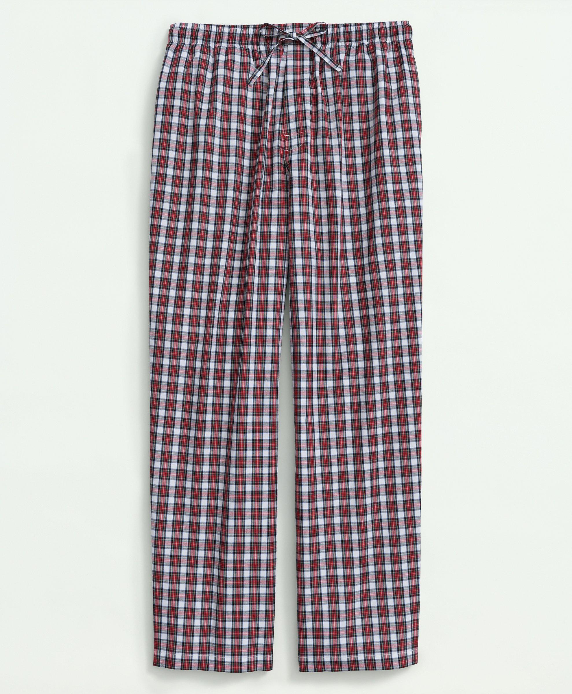  BAIKUTOUAN Red Black Buffalo Scottish Tartan Plaid Checkered  Wide Leg Pants Printed for Women Drawstring : Clothing, Shoes & Jewelry