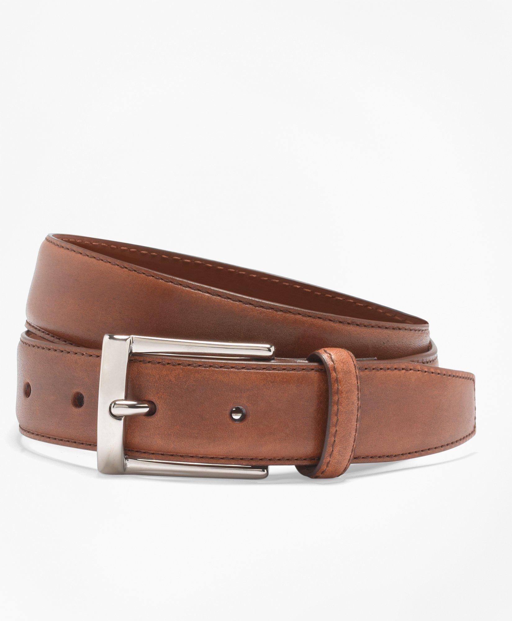 Cognac Dress Belt