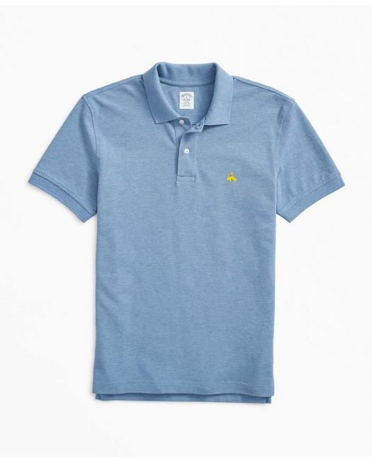 Brooks Brothers Golden Fleece Stretch Supima Polo Shirt | Blue | Size Medium