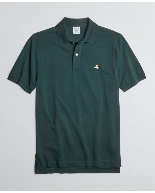 Brooks Brothers Golden Fleece Stretch Supima Polo Shirt | Medium Green | Size Xl