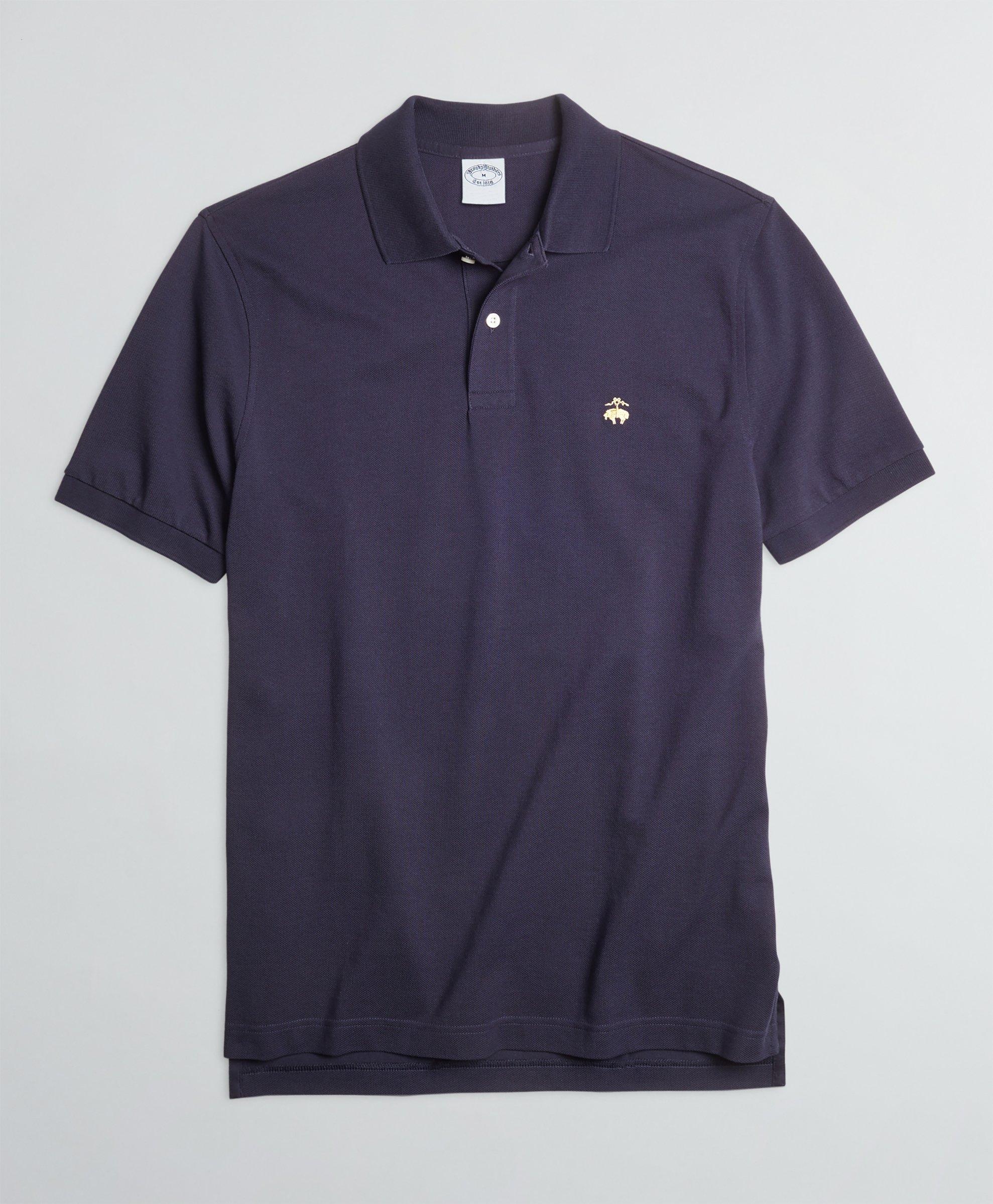 Brooks Brothers Golden Fleece Stretch Supima Polo Shirt | Navy | Size Xl