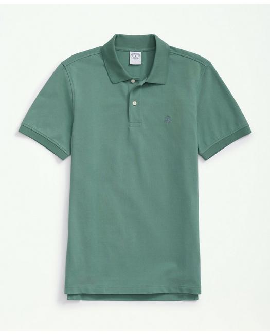 Brooks Brothers Golden Fleece Stretch Supima Polo Shirt | Spruce Green | Size 2xl