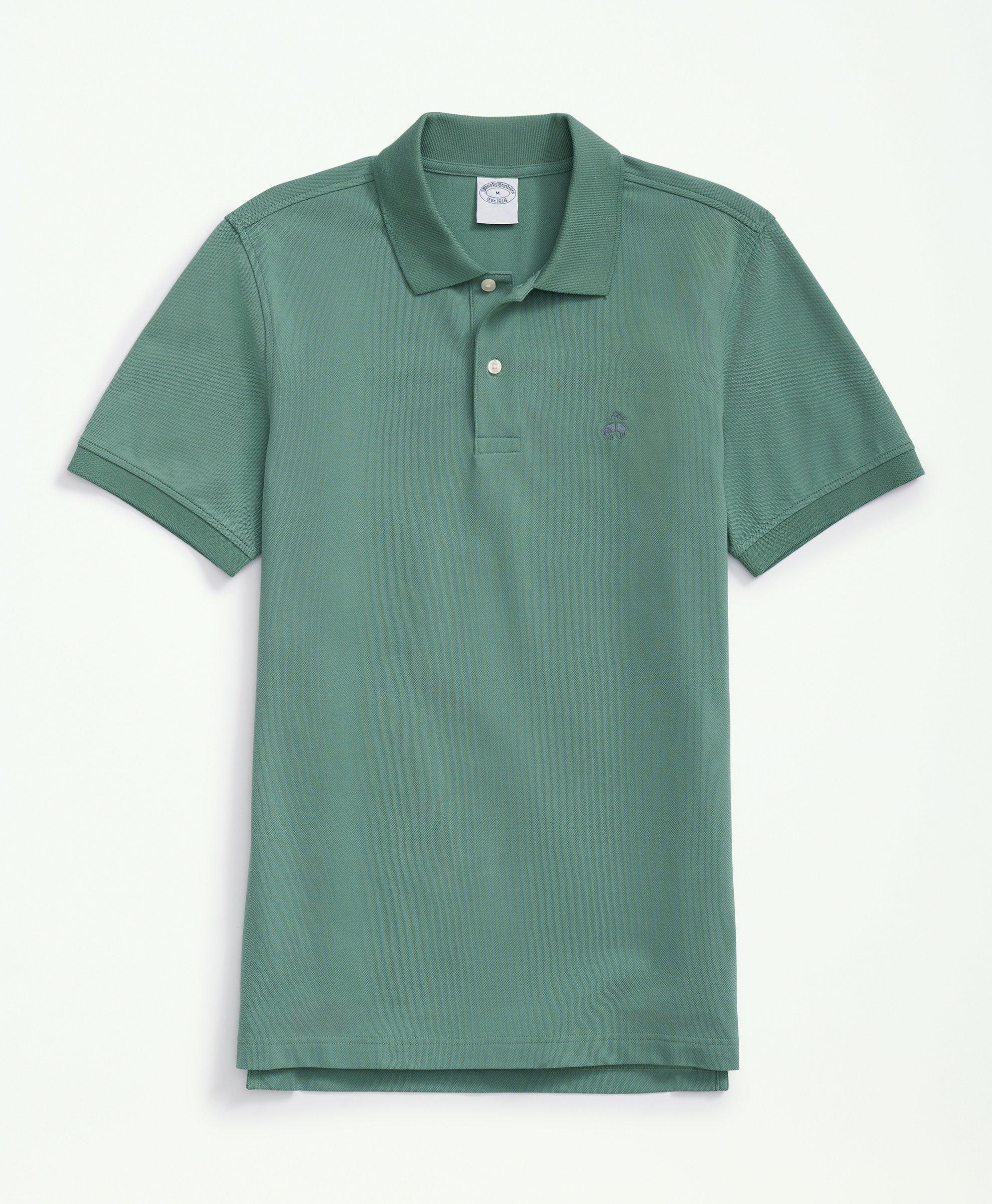 Brooks Brothers Golden Fleece Stretch Supima Polo Shirt | Spruce Green | Size 2xl