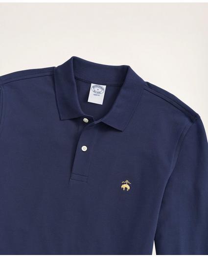 Golden Fleece Slim Fit Stretch Supima Long-Sleeve Polo Shirt
