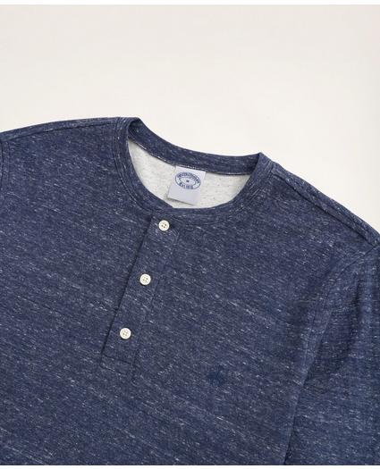 Double-Knit Cotton Jersey Henley
