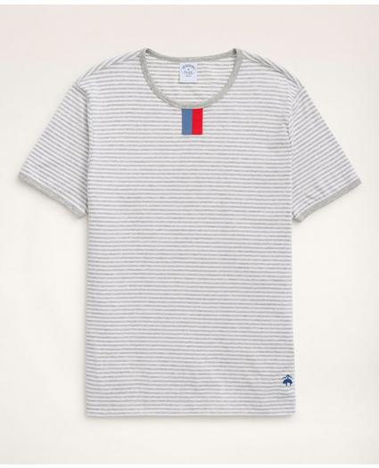 Cotton Stripe Ringer T-Shirt