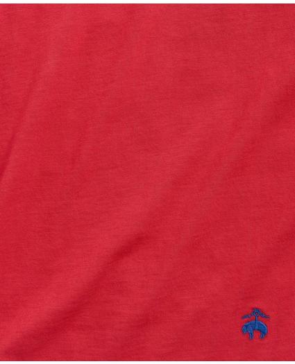 Supima Cotton Long-Sleeve Logo T-Shirt