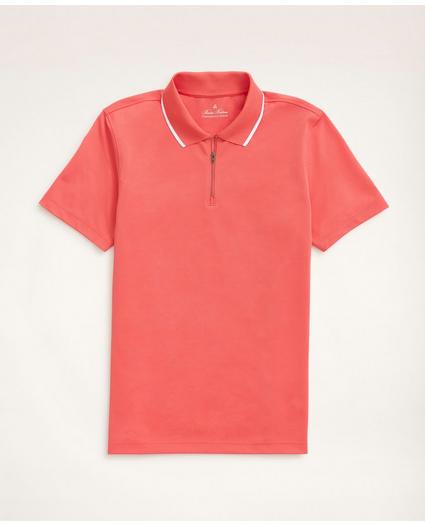 Stretch Performance Series Zip Jersey Polo Shirt