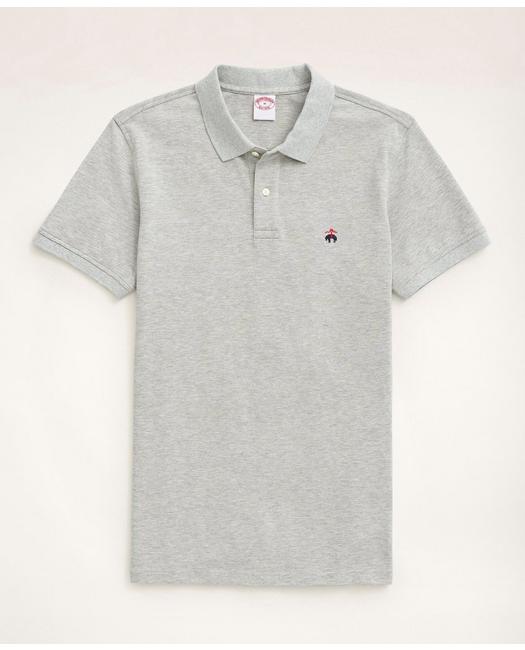 Brooks Brothers Golden Fleece Original-fit Washed Supima Polo Shirt | Grey | Size Xl