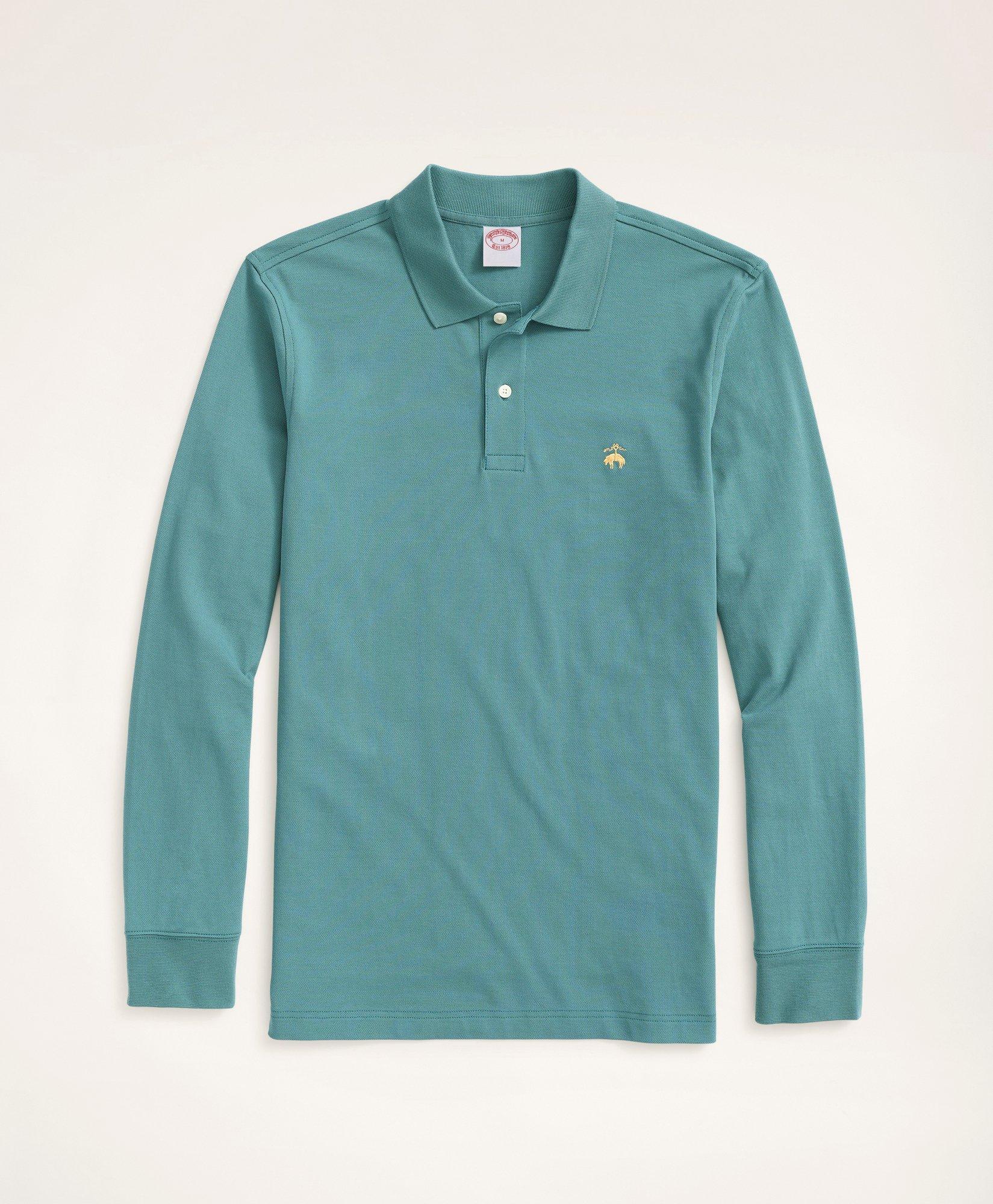 Golden Fleece® Long-Sleeve Polo Shirt