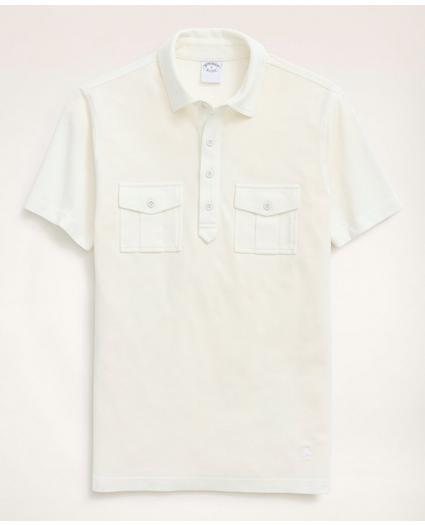 Vintage Pique Short-Sleeve Polo Shirt