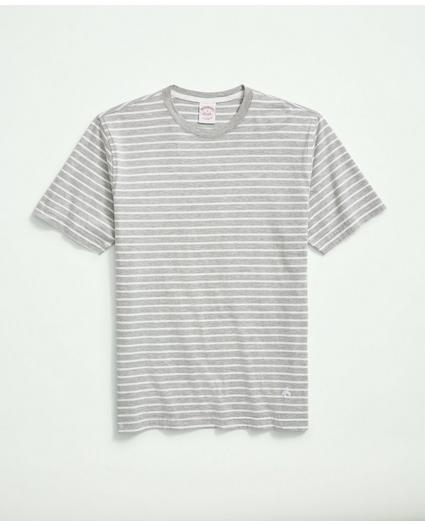 Supima Cotton Thin Stripe T-Shirt