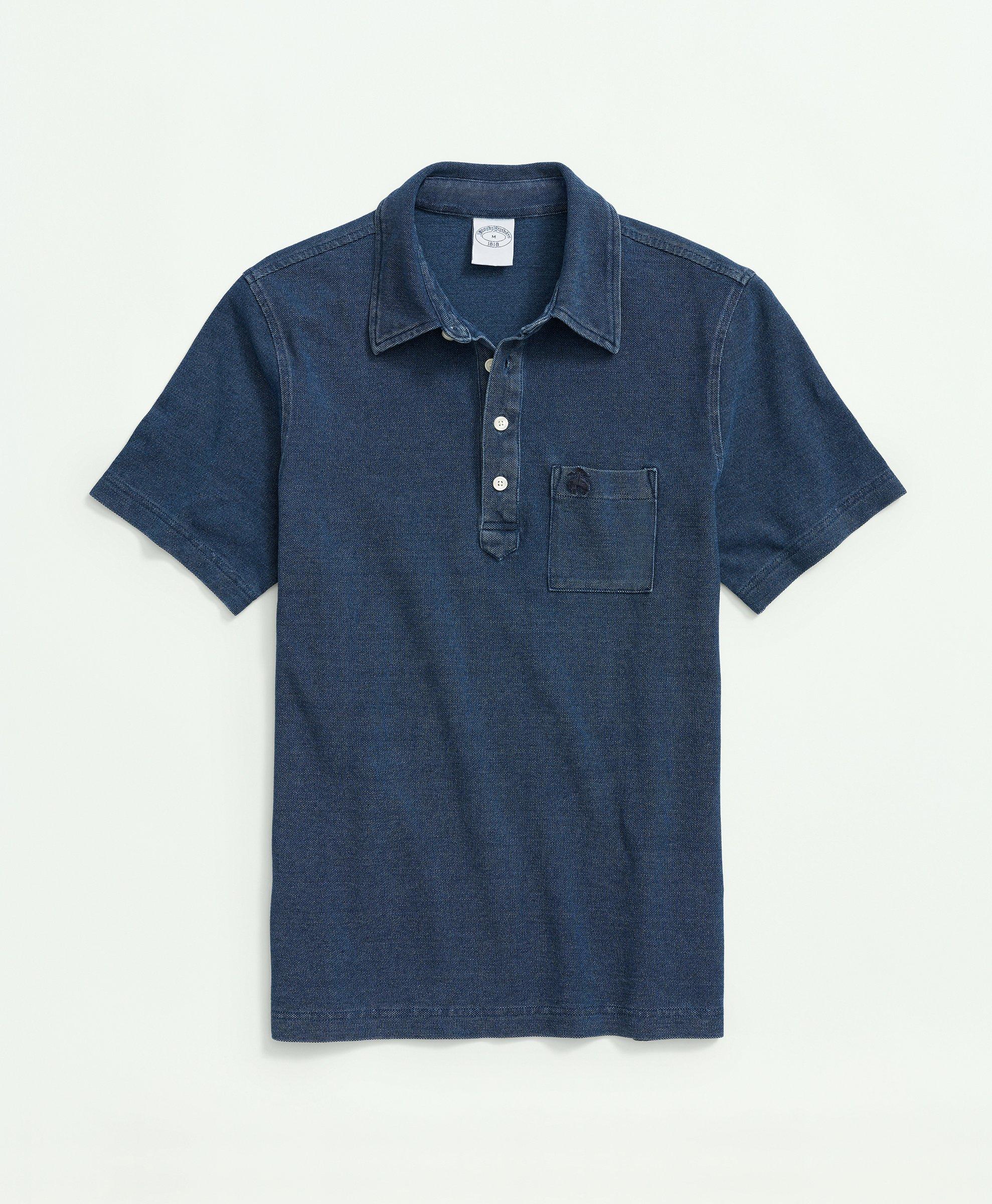 Slim Fit Indigo Shirt | Brooks Brothers