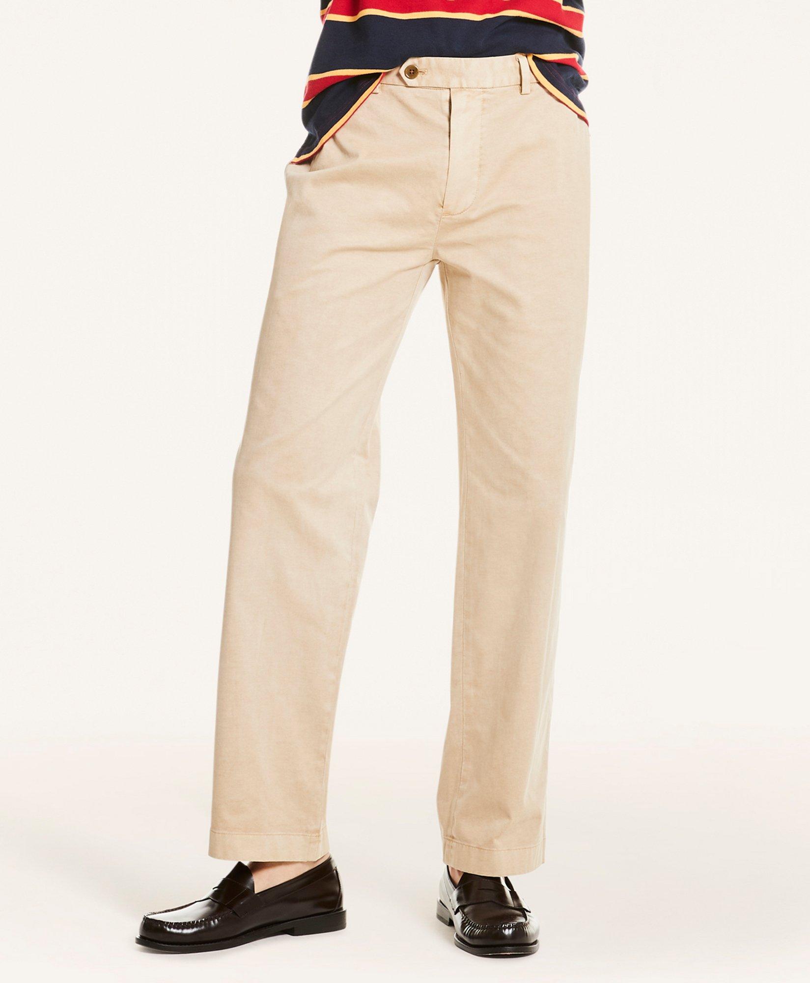 Brooks Brothers Garment-dyed Vintage Chino Pants | Khaki | Size 32 30