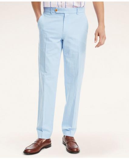 Milano Slim-Fit Stretch Cotton Linen Chino Pants