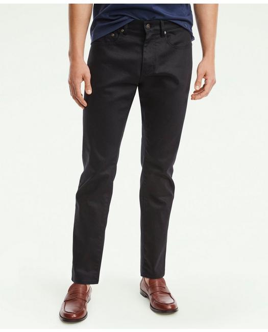 Brooks Brothers Classic Slim Fit Denim Jeans | Black | Size 28 32