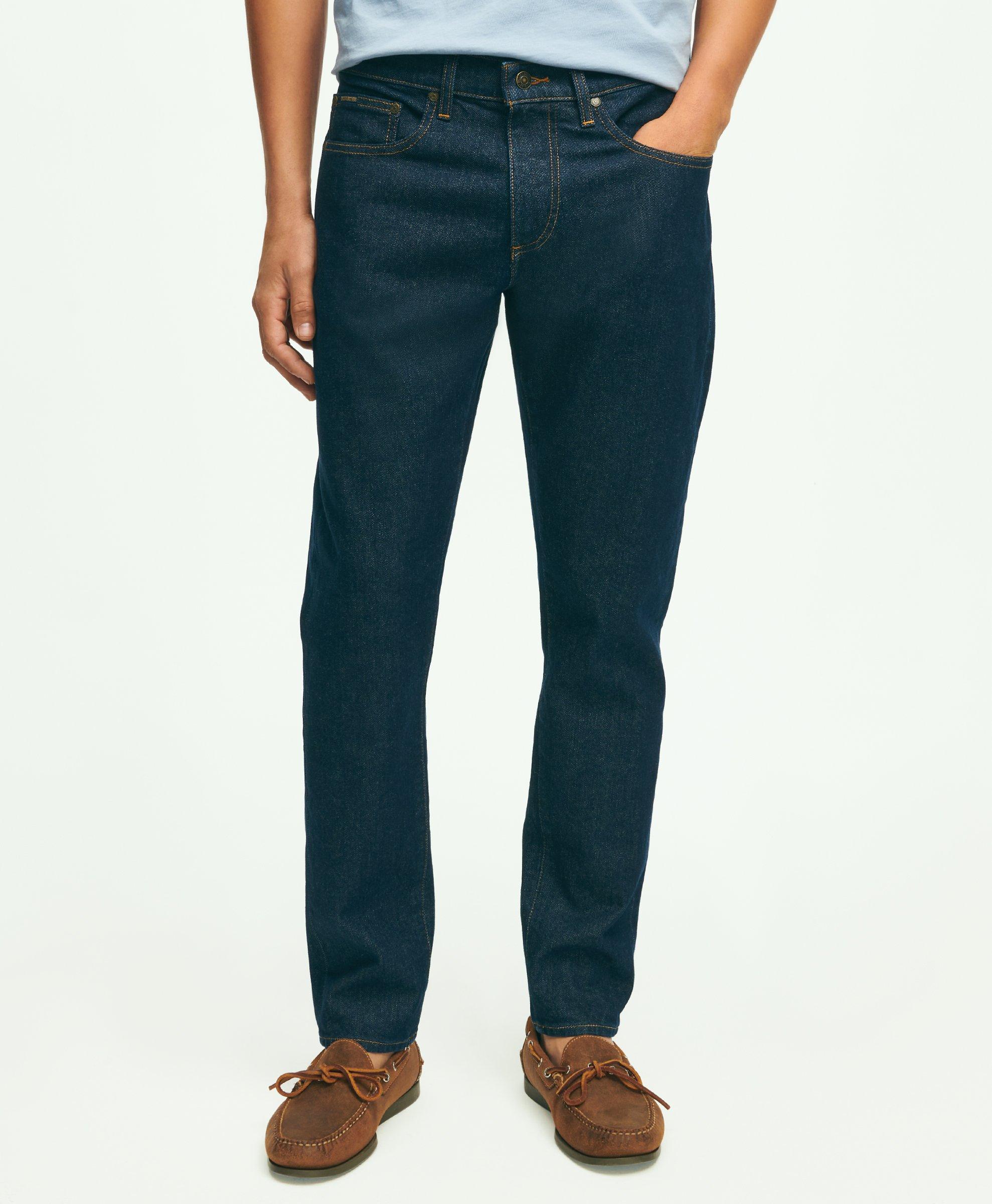 Classic Slim Fit Denim Jeans