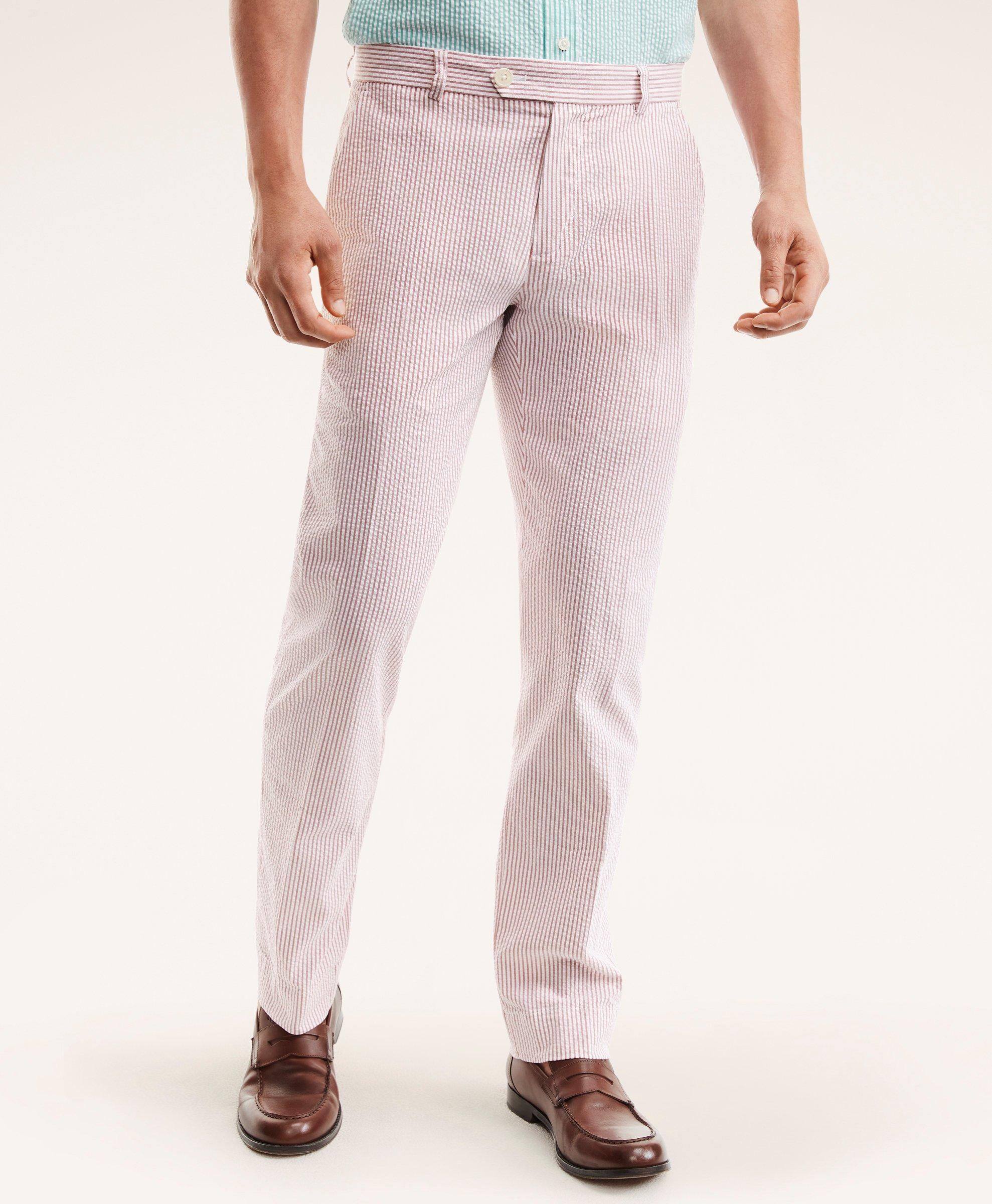 Mens Seersucker Pants | Brooks Brothers