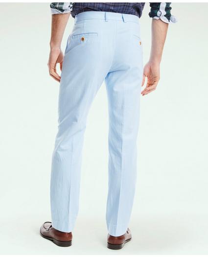 Clark Straight-Fit Stretch Cotton Linen Chino Pants