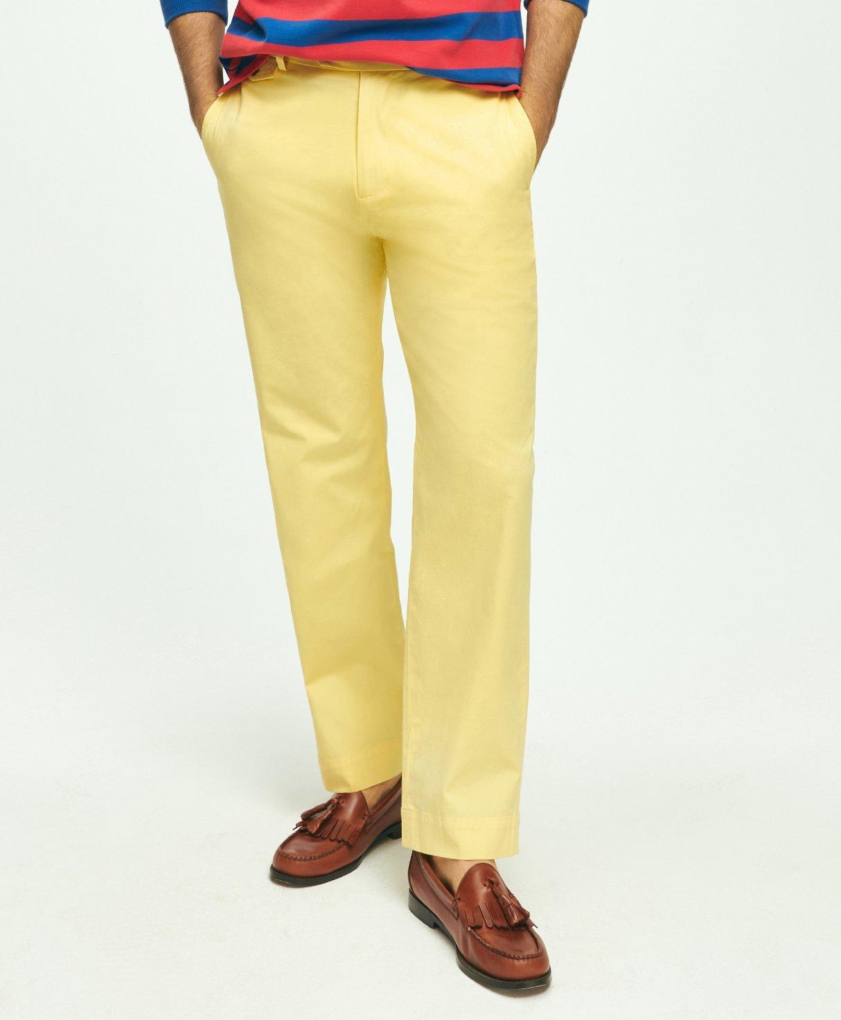 Milano Slim-Fit Stretch Supima Cotton Washed Chino Pants