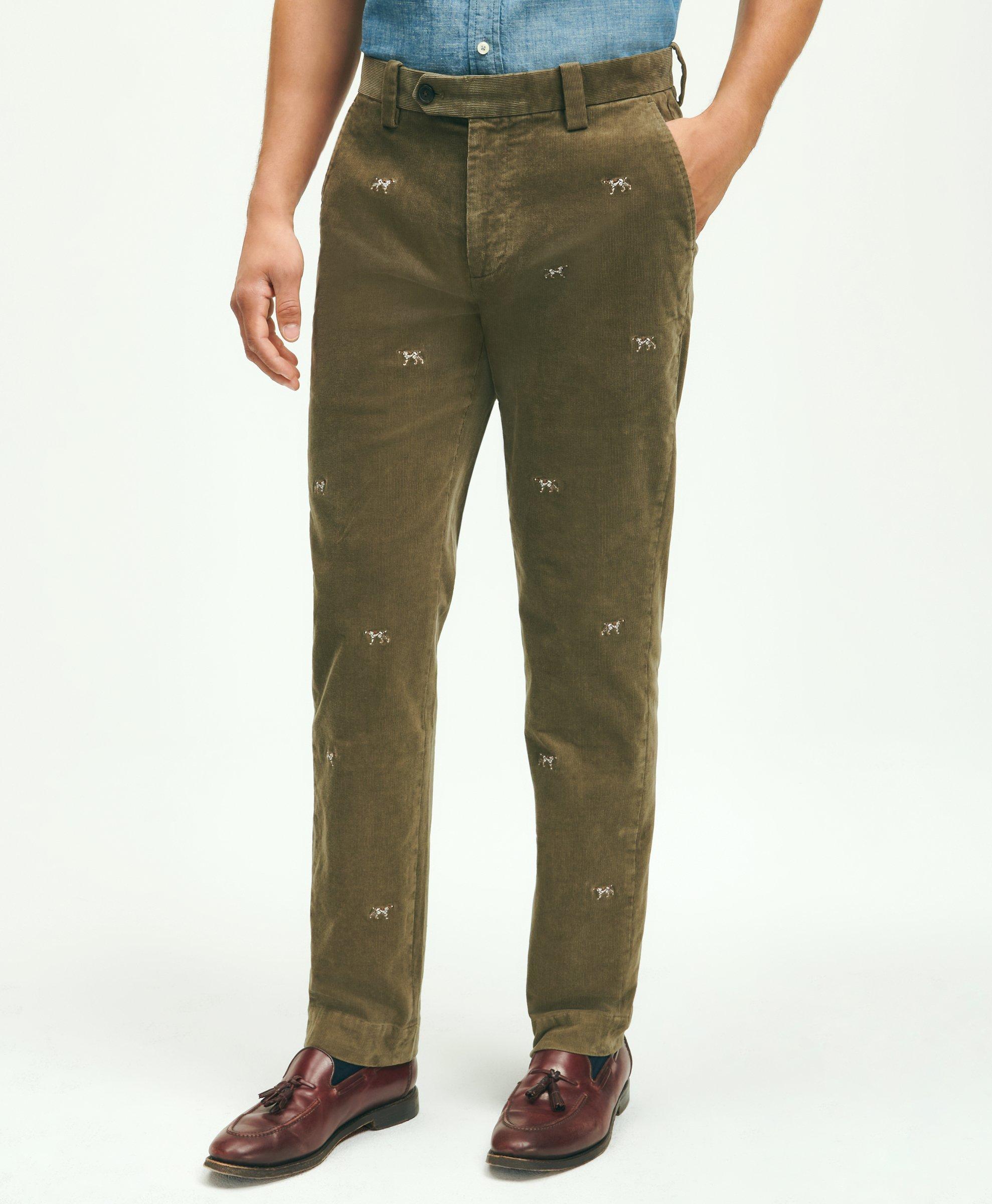 All Over It Hunter Green Corduroy Pants