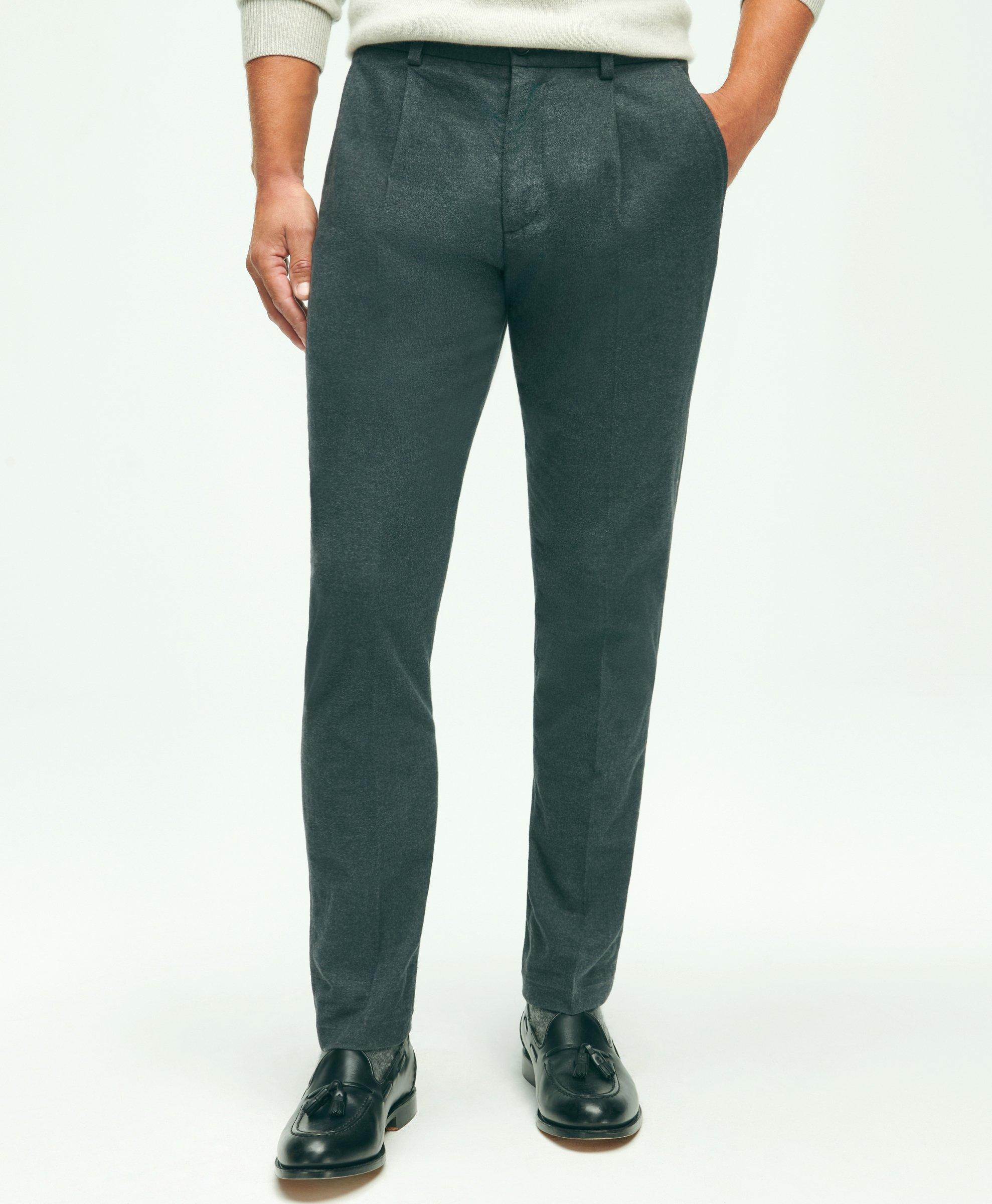 Five-Pocket Stretch Cotton Twill Pants