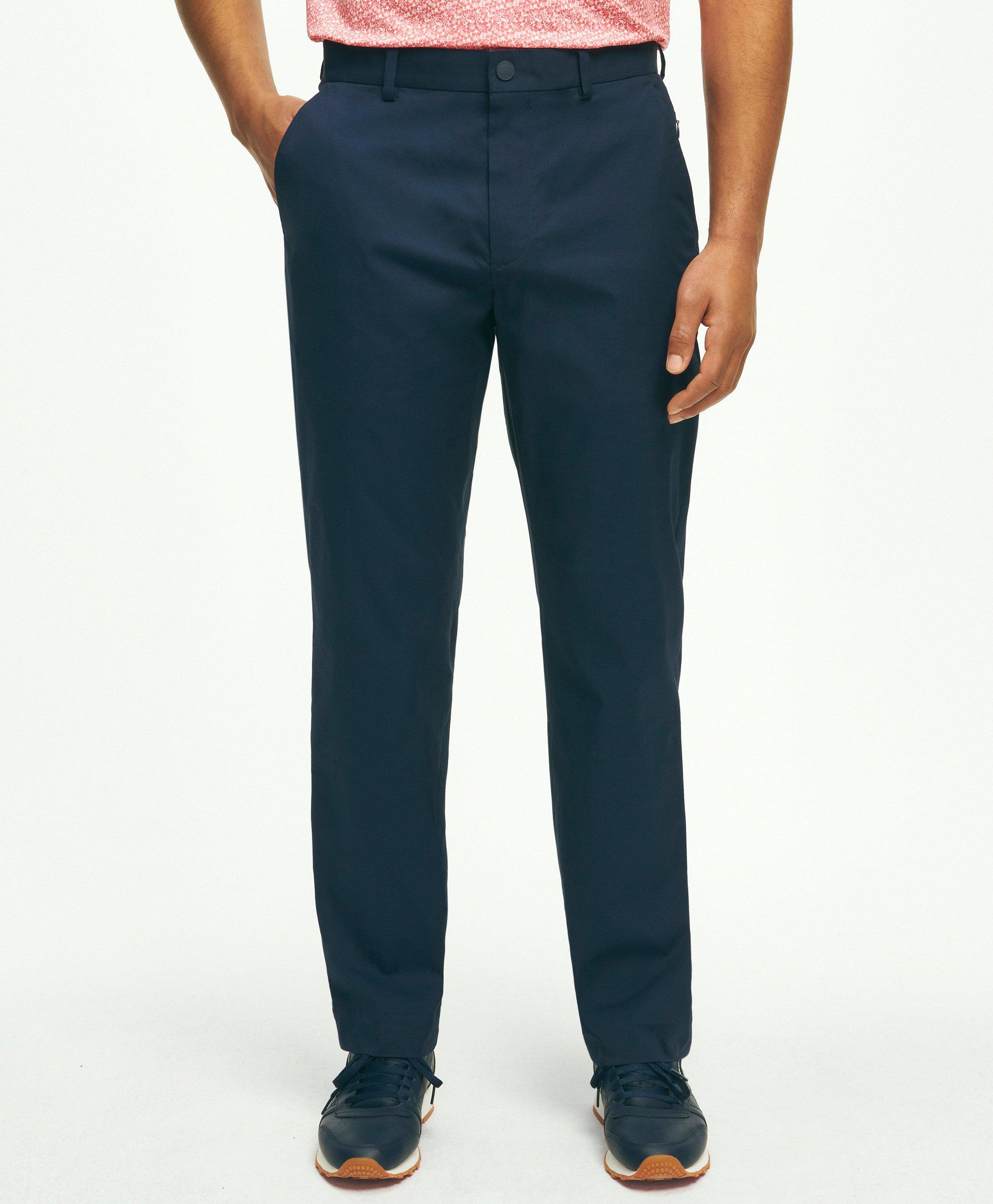 Brooks Brothers Performance Series Stretch Chino Pants In Navy