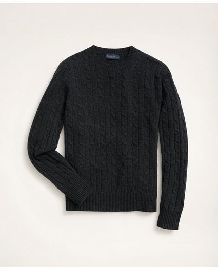 Lambswool Cable Knit Sweater