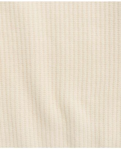 Wool-Cashmere English Rib Sweater