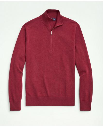 Supima Cotton Half-Zip Sweater