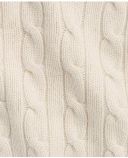 Merino Wool Cashmere Tennis Sweater