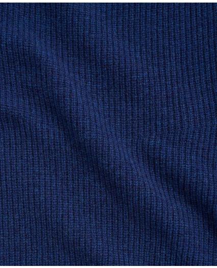 Lambswool Ribbed Raglan Stripe Sweater