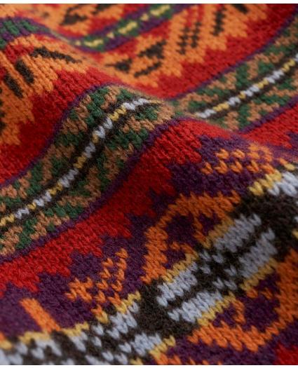 Men's Lunar New Year Wool Blend Fair Isle Sweater
