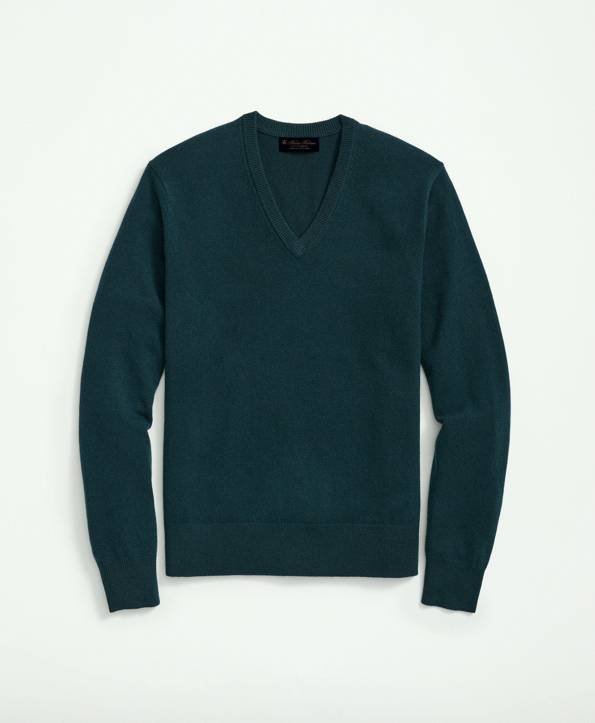 Green V Neck Sweaters | Brooks Brothers