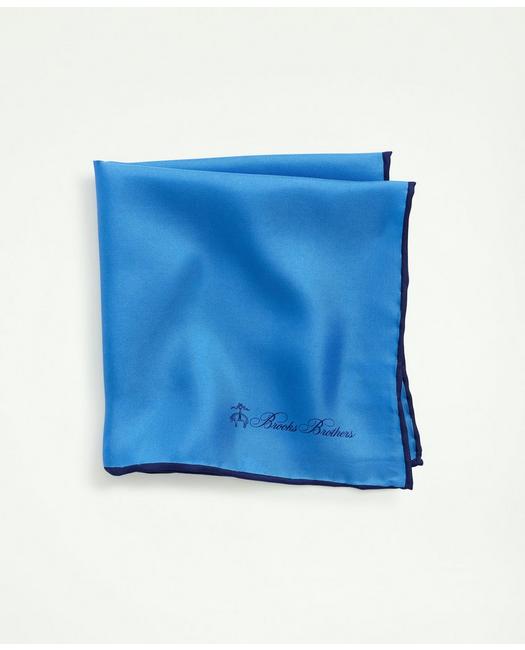 Brooks Brothers Silk Pocket Square | Light Blue