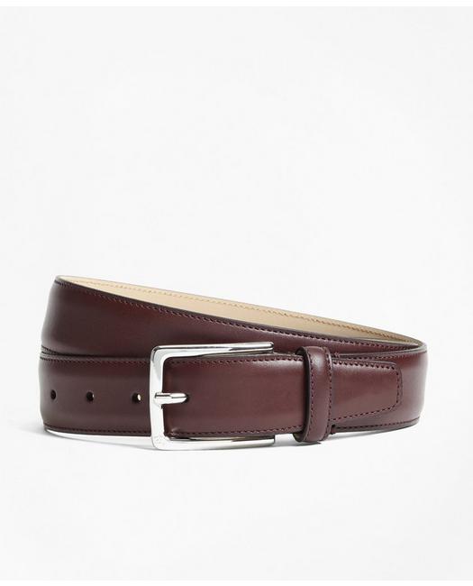 Brooks Brothers 1818 Leather Belt | Burgundy | Size 32