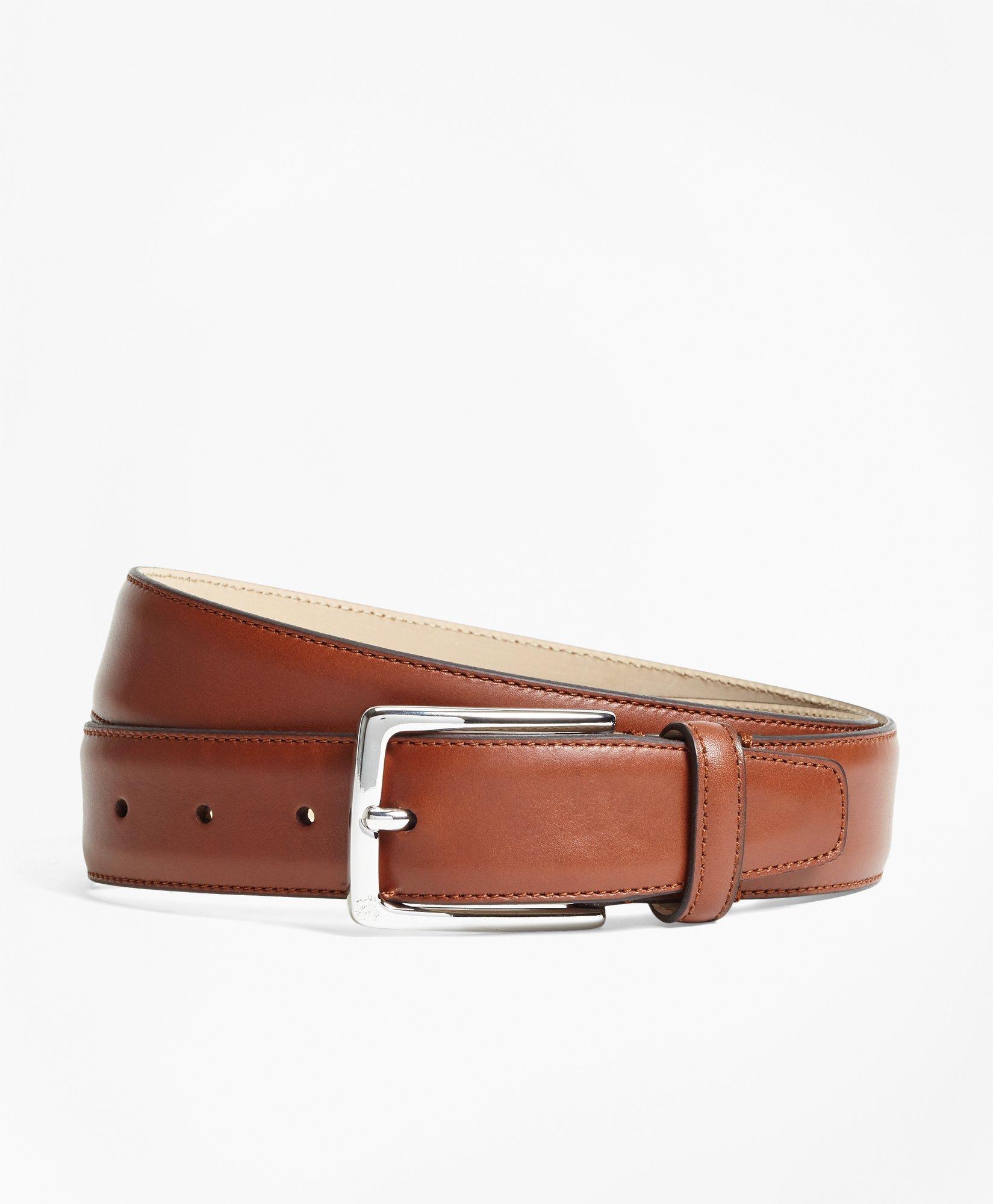Brooks Brothers 1818 Leather Belt | Cognac | Size 40