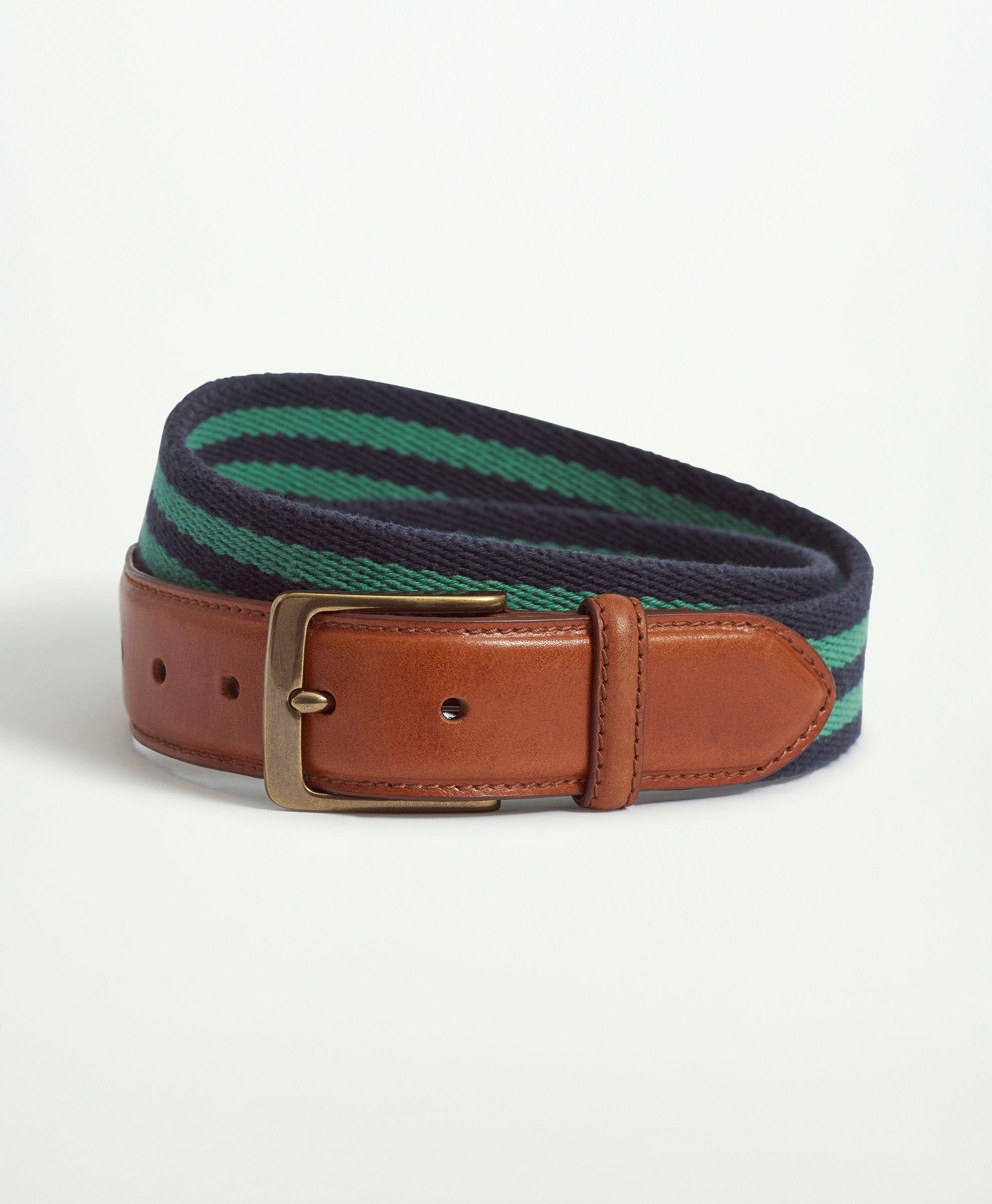 Seajure Canvas and Leather Belt Scotia - Premium Nautical Belts