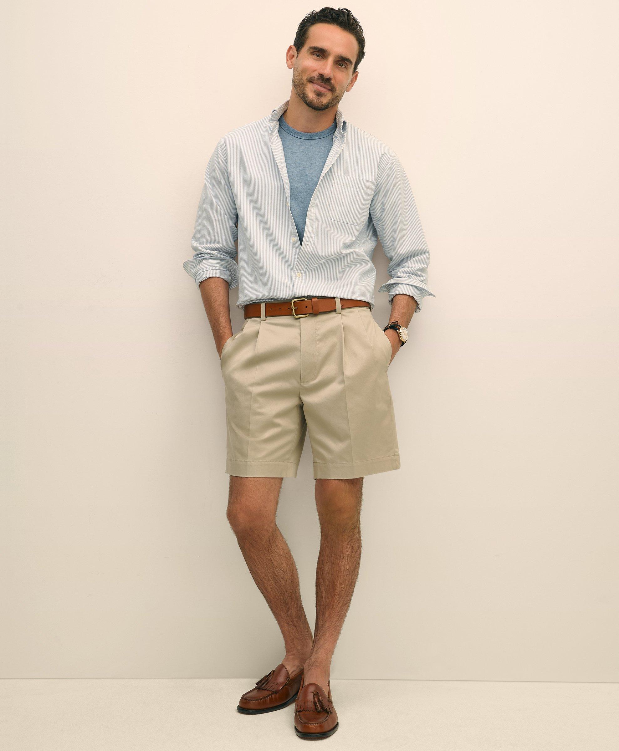 Khaki Men s Shorts Brooks Brothers