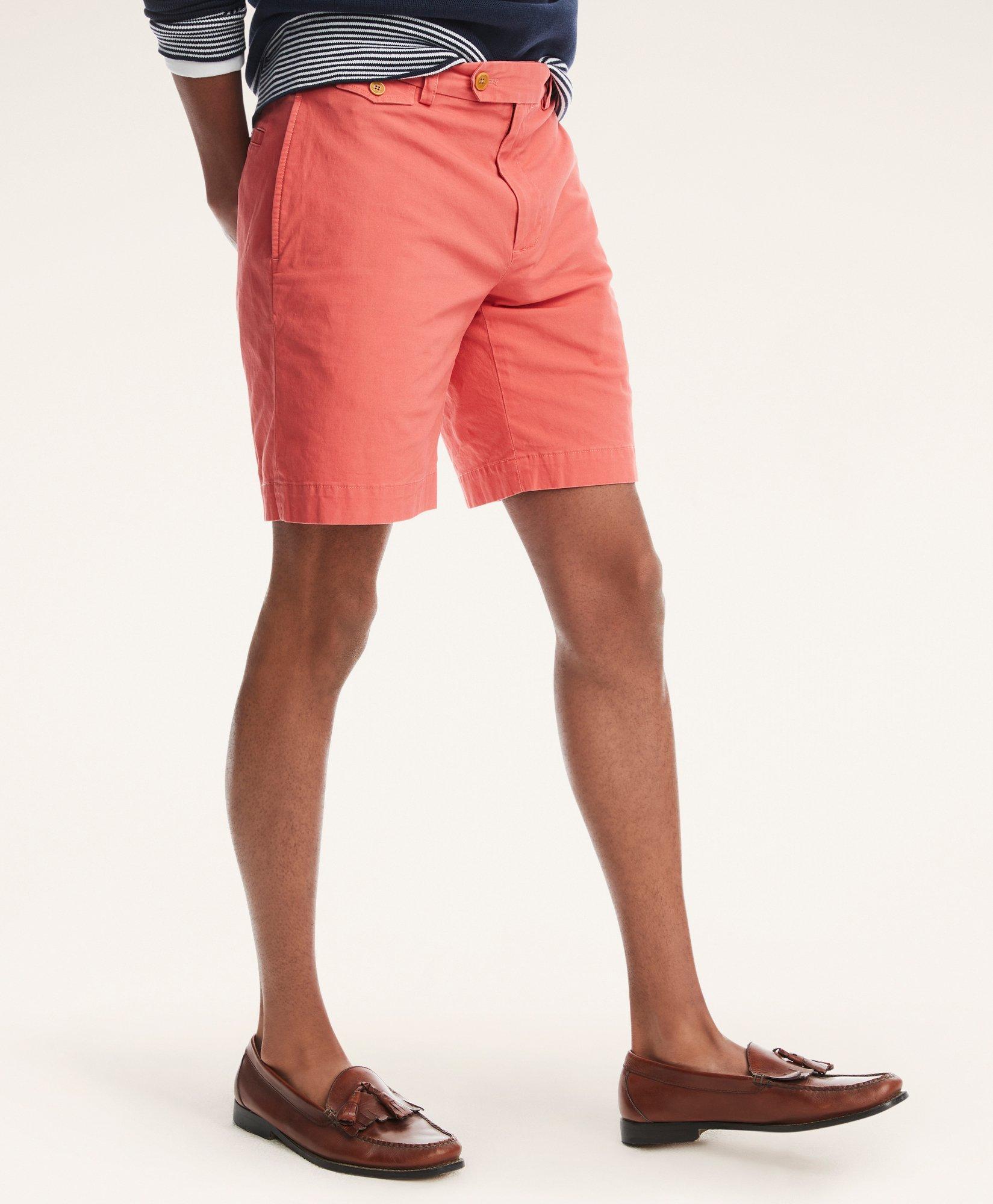 9 Flat Front Stretch Advantage Chino® Shorts