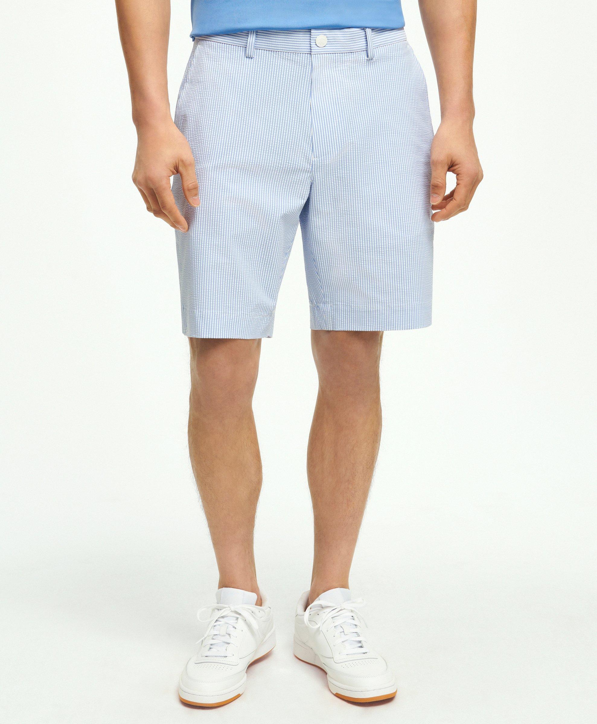 MEN'S STRETCH EASY SHORTS (SEERSUCKER)